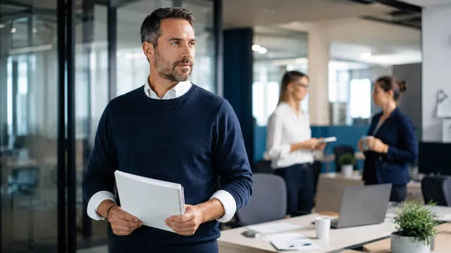 Salarié et manager se formant à l'intelligence artificielle